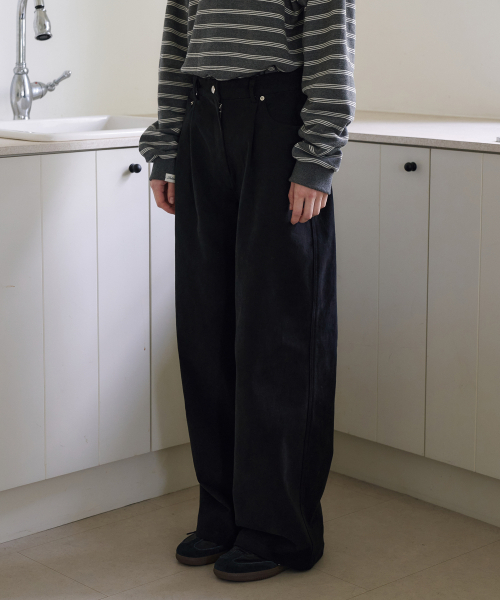 DEHEVE（デヘヴェ）の「エッセンシャル ウォーム ワイドパンツ [ブラック]（その他パンツ・レディース・その他・SMALL/MEDIUM/LARGE）」の5枚目の写真