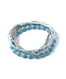 GLOBAL WORK | セットビーズゴムブレス/714098(ブレスレット)