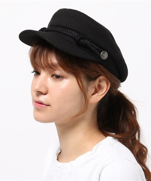 FREE'S MART（フリーズマート）の「【andGIRL10月号掲載】マリンキャスケット（キャスケット・レディース・グレー/ブラック/ベージュ・FREE）」の10枚目の写真