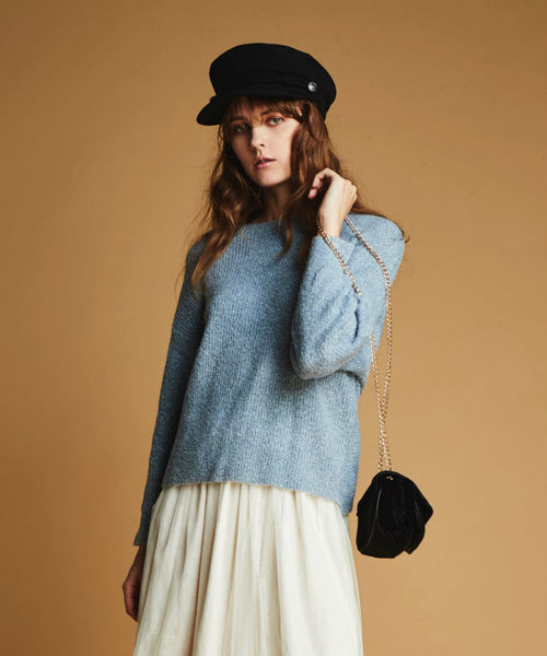 FREE'S MART（フリーズマート）の「【andGIRL10月号掲載】マリンキャスケット（キャスケット・レディース・グレー/ブラック/ベージュ・FREE）」の14枚目の写真