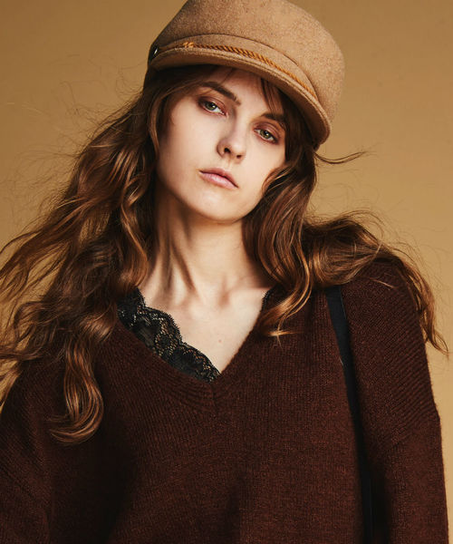 FREE'S MART（フリーズマート）の「【andGIRL10月号掲載】マリンキャスケット（キャスケット・レディース・グレー/ブラック/ベージュ・FREE）」の16枚目の写真