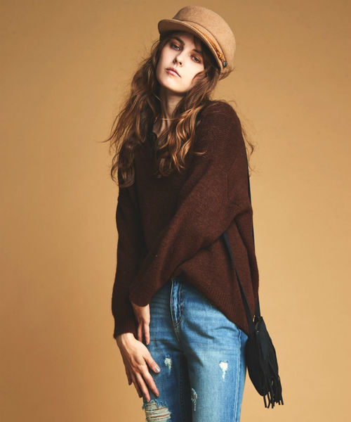 FREE'S MART（フリーズマート）の「【andGIRL10月号掲載】マリンキャスケット（キャスケット・レディース・グレー/ブラック/ベージュ・FREE）」の17枚目の写真