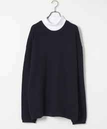 RAGEBLUE | 【発熱素材】ドロップショルダーニットクルー/734975(ニット/セーター)