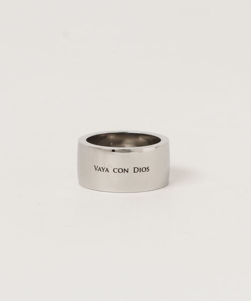 Vaya Con Dios(ヴァヤコンディオス)の「【VayaConDios/ヴァヤコンディオス】ステンレス製VDリング(リング・メンズ・アンティークシルバー/ブラック/シルバー・#21/#19/#17/#13/#11)」の11枚目の写真