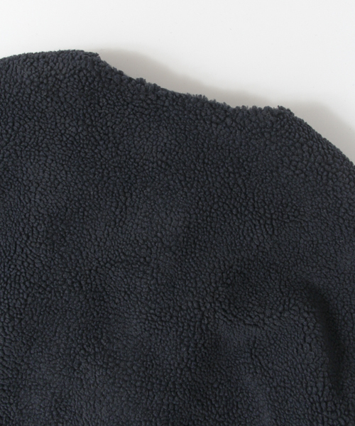 SENSE OF PLACE by URBAN RESEARCH（センスオブプレイスバイアーバンリサーチ）の「ロングボアブルゾン（ブルゾン・レディース・ネイビー/ブラック/オフホワイト・FREE）」の6枚目の写真