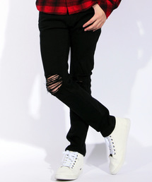 ８(eight) | ダメージ加工スキニーデニム (デニムパンツ)