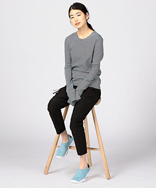 NIKE（ナイキ）の「NIKE（ナイキ） ウィメンズ リフトラップ SE（スリッポン・レディース・ブラック/ライトブルー/ベージュ・24cm/25cm/23cm）」の11枚目の写真