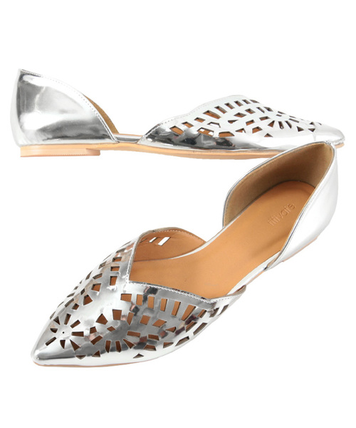 titivate（ティティベイト）の「ﾚｰｽｶｯﾄｾﾊﾟﾚｰﾄﾊﾟﾝﾌﾟｽ（パンプス・レディース・ライトグレー/ブルー/ブラック/カーキ/イエロー/ゴールド/グレー系その他/シルバー・L/M/S/LL）」の7枚目の写真