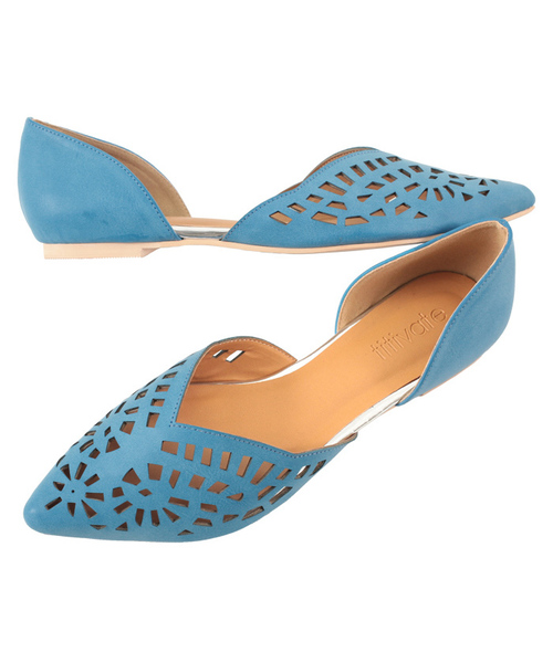 titivate（ティティベイト）の「ﾚｰｽｶｯﾄｾﾊﾟﾚｰﾄﾊﾟﾝﾌﾟｽ（パンプス・レディース・ライトグレー/ブルー/ブラック/カーキ/イエロー/ゴールド/グレー系その他/シルバー・L/M/S/LL）」の5枚目の写真