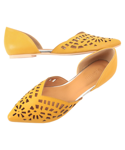 titivate（ティティベイト）の「ﾚｰｽｶｯﾄｾﾊﾟﾚｰﾄﾊﾟﾝﾌﾟｽ（パンプス・レディース・ライトグレー/ブルー/ブラック/カーキ/イエロー/ゴールド/グレー系その他/シルバー・L/M/S/LL）」の9枚目の写真