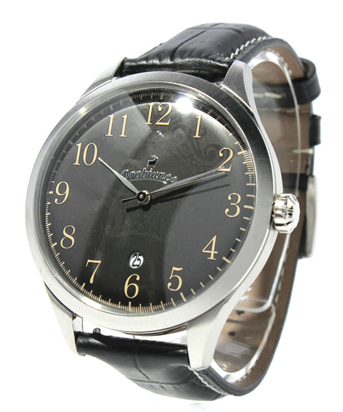 NANO universe（ナノユニバース）の「DELPAPA（アナログ腕時計・メンズ・ブラック/ブラウン・FREE）」の2枚目の写真