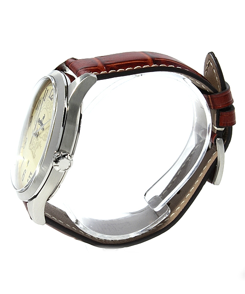 NANO universe（ナノユニバース）の「DELPAPA（アナログ腕時計・メンズ・ブラック/ブラウン・FREE）」の3枚目の写真