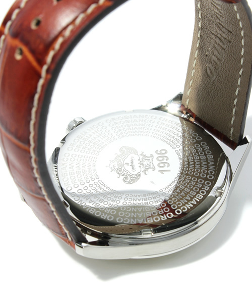 NANO universe（ナノユニバース）の「DELPAPA（アナログ腕時計・メンズ・ブラック/ブラウン・FREE）」の6枚目の写真