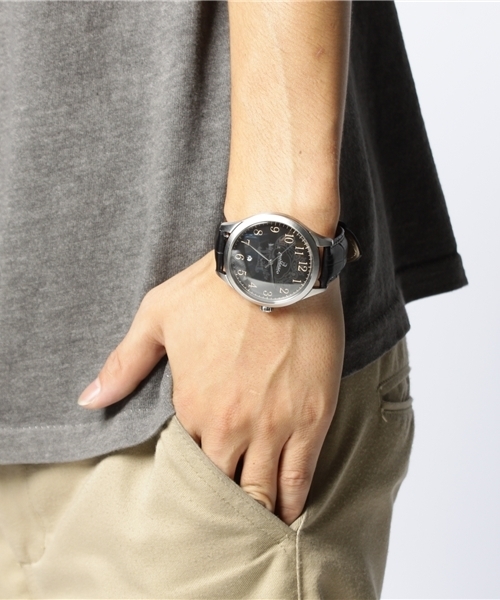 NANO universe（ナノユニバース）の「DELPAPA（アナログ腕時計・メンズ・ブラック/ブラウン・FREE）」の8枚目の写真