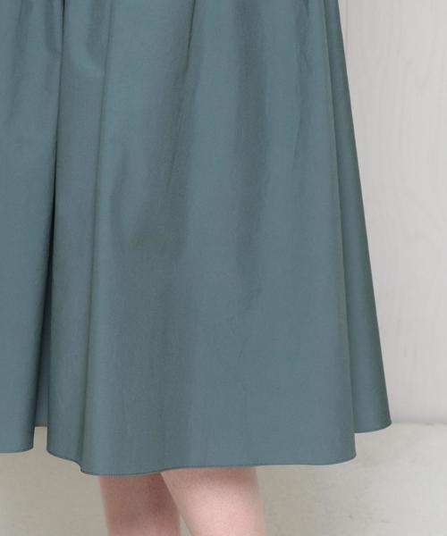 H　BEAUTY&YOUTH UNITED ARROWS（エイチビューティーアンドユースユナイテッドアローズ）の「＜H＞TYP FRILL SKIRT/ｽｶｰﾄ ◆（スカート・レディース・オリーブ/ブラック・MEDIUM/SMALL）」の10枚目の写真