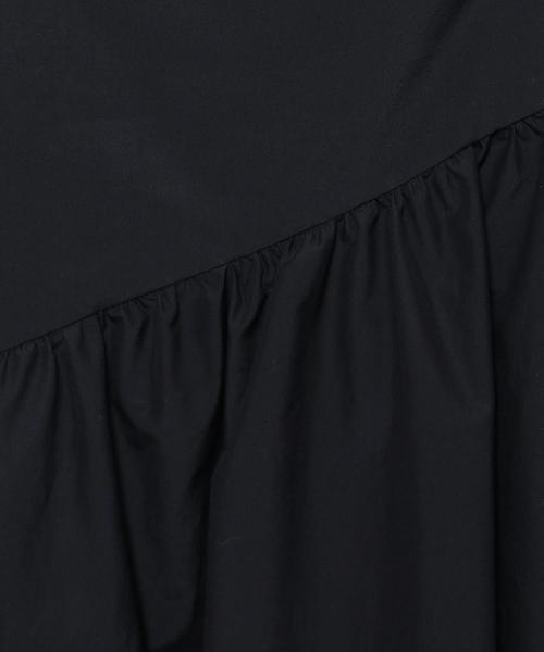 H　BEAUTY&YOUTH UNITED ARROWS（エイチビューティーアンドユースユナイテッドアローズ）の「＜H＞TYP FRILL SKIRT/ｽｶｰﾄ ◆（スカート・レディース・オリーブ/ブラック・MEDIUM/SMALL）」の6枚目の写真