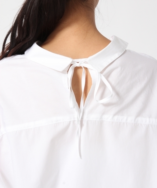 GLOBAL WORK(グローバルワーク)の「バックリボンシャツ長袖/763876(シャツ/ブラウス・レディース・ネイビー/ホワイト/パープル/カーキ・MEDIUM/LARGE)」の17枚目の写真