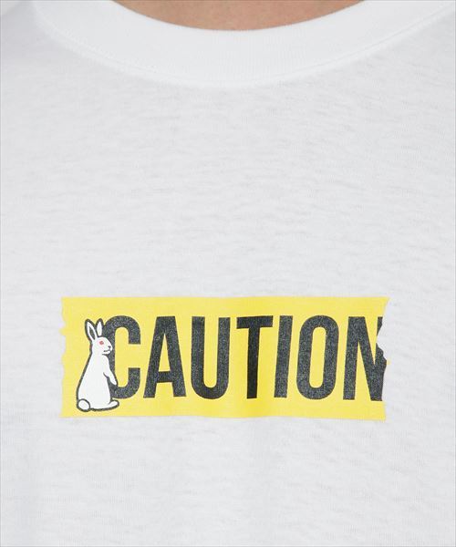 FR2 Caution ラガーシャツ 黒/白 Caution Rabbit Classic Rugby Shirt – #FR2