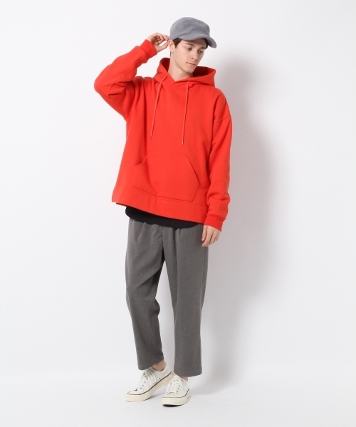 GLOBAL WORK（グローバルワーク）の「【発熱・保温・保湿】ワッフルロングクルーネック/765422（Tシャツ/カットソー・メンズ・ホワイト/ネイビー/カーキ/レッド/グレー・LARGE/X-LARGE/MEDIUM/SMALL）」の10枚目の写真