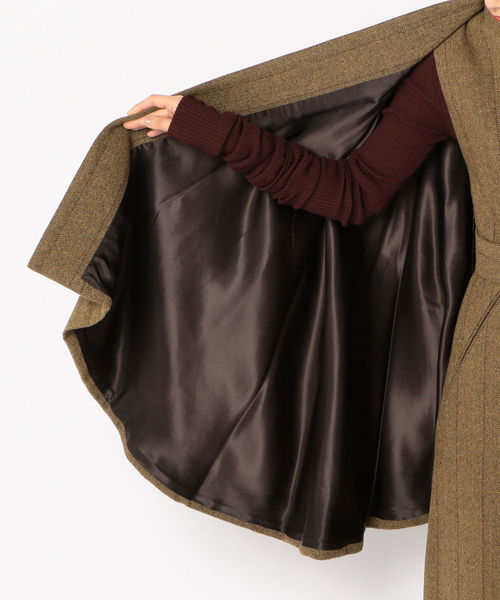 ELIN エリン Tweed inverness coat インバネス コート SHIPS（シップス）の「ELIN:ツイード インバネスコート（その他