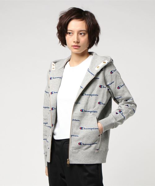 Champion Golf(チャンピオンゴルフ)の「【Champion/チャンピオン】レディース GOLF ジップスウェットパーカー(パーカー・レディース・グレー/オフホワイト/ネイビー・MEDIUM/LARGE)」の1枚目の写真