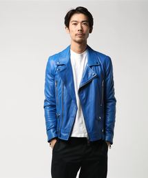 新品！◆MUSHER レザー パーカー ブルゾン◆マーシャ 新品！◇MUSHER レザー パーカー ブルゾン◇マーシャ