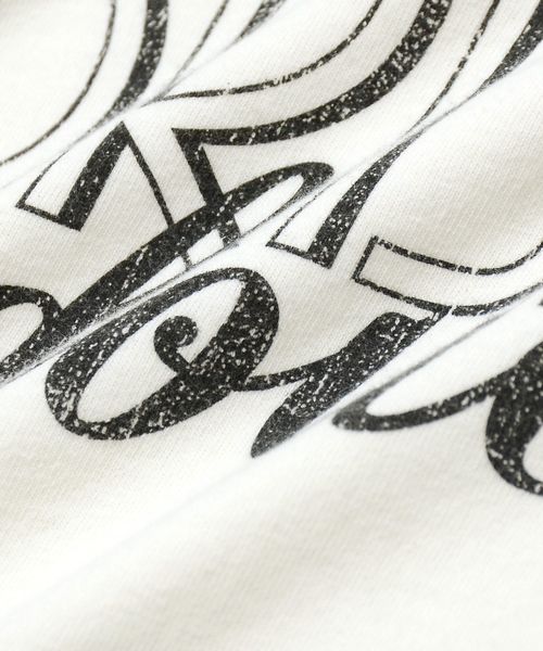 MAJESTIC LEGON（マジェスティックレゴン）の「∞バックリボンロゴT（Tシャツ/カットソー・レディース・アイボリー/ピンク/チャコールグレー・MEDIUM）」の18枚目の写真