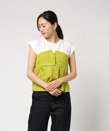 MERLOT | ビスチェ付きカットソー712-6527(Tシャツ/カットソー)