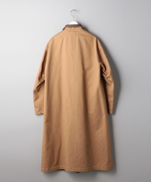 UNITED ARROWS（ユナイテッドアローズ）の「UGMSC チェック リバーシブル コート（チェスターコート・レディース・ベージュ・38/36）」の14枚目の写真