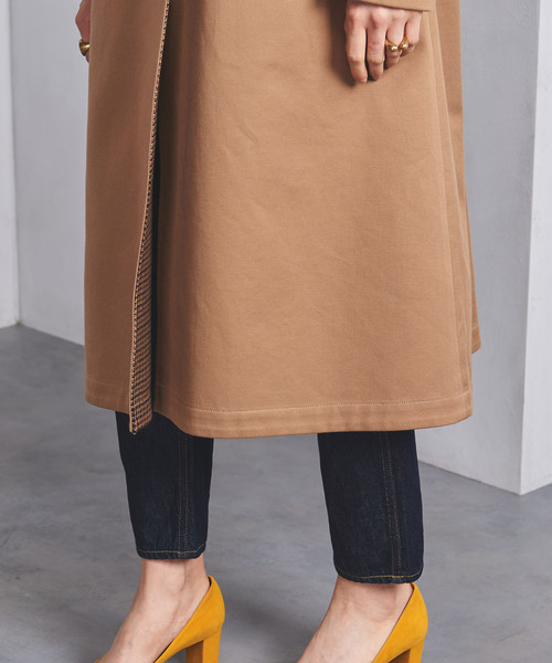 UNITED ARROWS（ユナイテッドアローズ）の「UGMSC チェック リバーシブル コート（チェスターコート・レディース・ベージュ・38/36）」の5枚目の写真