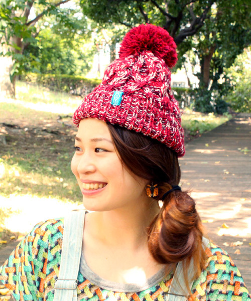 チチカカ（チチカカ）の「ペルーテープＭＩＸニットキャップ（ニットキャップ/ビーニー・レディース・レッド/ブルー/イエロー/グリーン・FREE）」の14枚目の写真