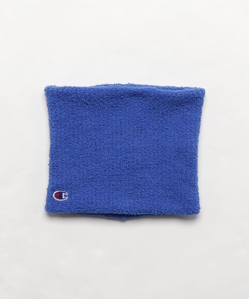 Champion（チャンピオン）の「WEGO/Championネックウォーマー（ネックウォーマー/スヌード・メンズ・ブラック/ベージュ/レッド/ブルー・FREE）」の4枚目の写真