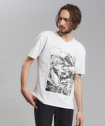 圧着マウンテンTシャツ