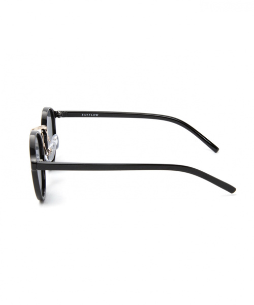 BAYFLOW(ベイフロー)の「ラウンドサングラス 19SS(サングラス・メンズ・ブラック/ブルー・FREE)」の3枚目の写真