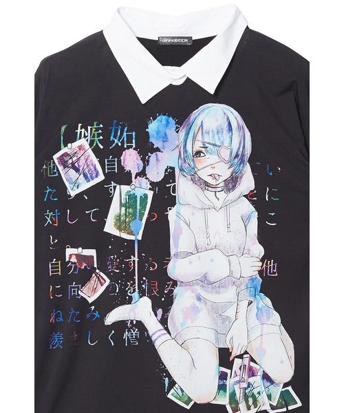 ankoROCK(アンコロック)の「7つの大罪『嫉妬』シャツ襟Tシャツ -メガビッグ-(Tシャツ/カットソー・メンズ・A・ONE SIZE)」の10枚目の写真