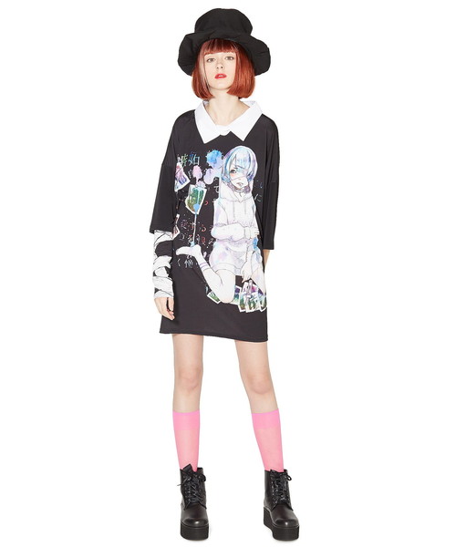 ankoROCK(アンコロック)の「7つの大罪『嫉妬』シャツ襟Tシャツ -メガビッグ-(Tシャツ/カットソー・メンズ・A・ONE SIZE)」の8枚目の写真