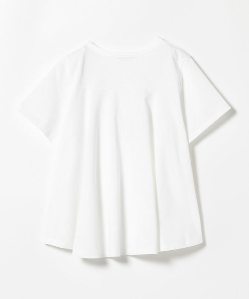 Ray BEAMS（レイビームス）の「Ray BEAMS / バック フレア クルーネック Tシャツ（Tシャツ/カットソー・レディース・ホワイト/ブラック/その他/その他1・ONE SIZE）」の18枚目の写真