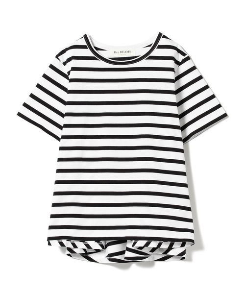 Ray BEAMS（レイビームス）の「Ray BEAMS / バック フレア クルーネック Tシャツ（Tシャツ/カットソー・レディース・ホワイト/ブラック/その他/その他1・ONE SIZE）」の21枚目の写真