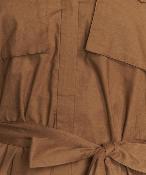 BEAUTY&YOUTH UNITED ARROWS（ビューティーアンドユースユナイテッドアローズ）の「BY ビッグシャツジャケット о（シャツ/ブラウス・レディース・ブラウン/オフホワイト/オリーブ・FREE）」の13枚目の写真