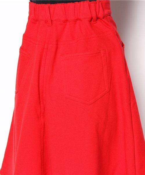 Chico(チコ)の「裏毛フレアスカート(スカート・レディース・アイボリー/グレー/レッド/ネイビー・FREE)」の10枚目の写真