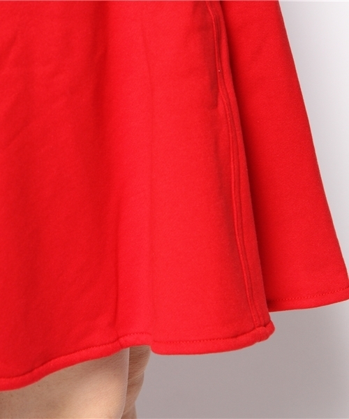 Chico(チコ)の「裏毛フレアスカート(スカート・レディース・アイボリー/グレー/レッド/ネイビー・FREE)」の8枚目の写真