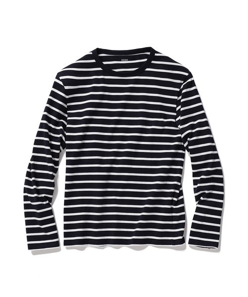 ZOZO（ゾゾ）の「細ボーダー長袖Tシャツ[MEN]（Tシャツ/カットソー
