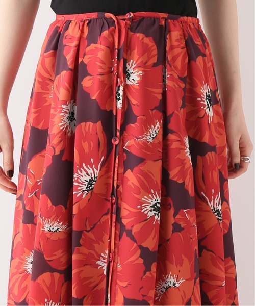 セール】SLOBE IENA Fi.m フラワープリントロングスカート（スカート  