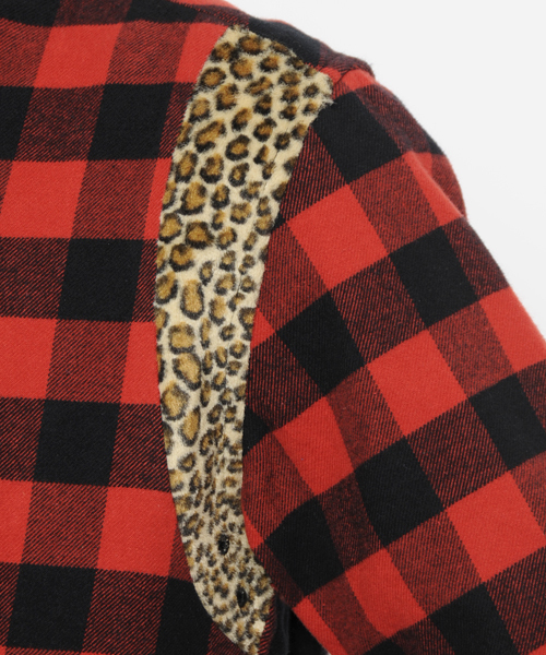 XLARGE（エクストララージ）の「HALF SLEEVE PLAID SHIRT（シャツ/ブラウス・メンズ・グレー/レッド/ホワイト・LARGE/SMALL/X-LARGE/MEDIUM）」の9枚目の写真