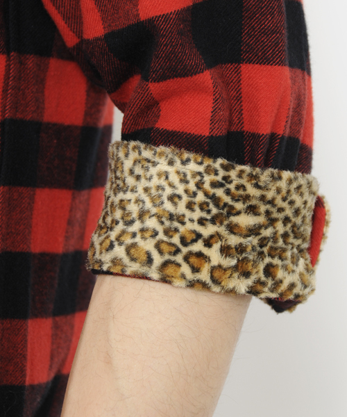 XLARGE（エクストララージ）の「HALF SLEEVE PLAID SHIRT（シャツ/ブラウス・メンズ・グレー/レッド/ホワイト・LARGE/SMALL/X-LARGE/MEDIUM）」の12枚目の写真