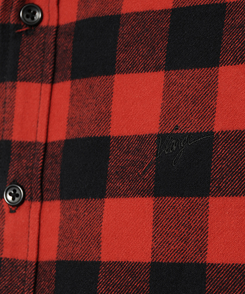 XLARGE（エクストララージ）の「HALF SLEEVE PLAID SHIRT（シャツ/ブラウス・メンズ・グレー/レッド/ホワイト・LARGE/SMALL/X-LARGE/MEDIUM）」の13枚目の写真