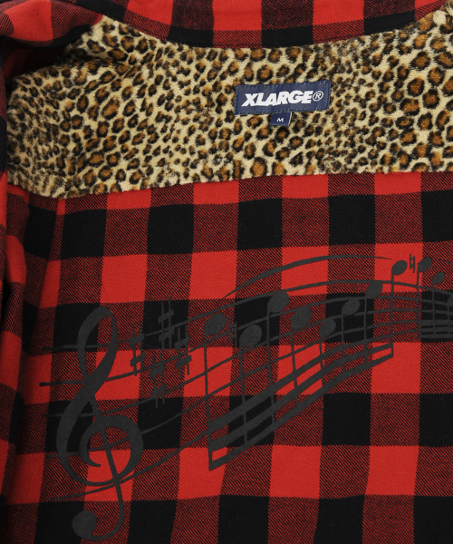 XLARGE（エクストララージ）の「HALF SLEEVE PLAID SHIRT（シャツ/ブラウス・メンズ・グレー/レッド/ホワイト・LARGE/SMALL/X-LARGE/MEDIUM）」の8枚目の写真