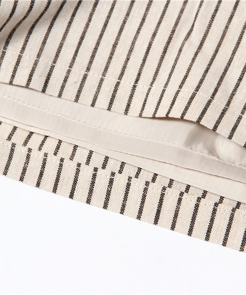 MYSELF ABAHOUSE（マイセルフアバハウス）の「ｽﾄﾗｲﾌﾟSK（スカート・レディース・ホワイト/ブラック・MEDIUM/SMALL）」の8枚目の写真