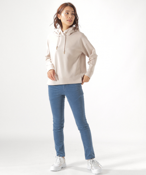 BAYFLOW(ベイフロー)の「コーデュロイスリムパンツ(その他パンツ・レディース・オフホワイト/ピンク/ブルー/チャコール・SMALL/MEDIUM/LARGE)」の12枚目の写真