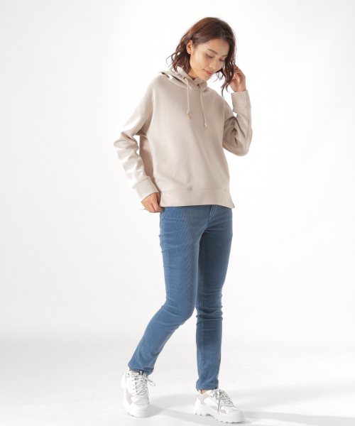 BAYFLOW(ベイフロー)の「コーデュロイスリムパンツ(その他パンツ・レディース・オフホワイト/ピンク/ブルー/チャコール・SMALL/MEDIUM/LARGE)」の13枚目の写真